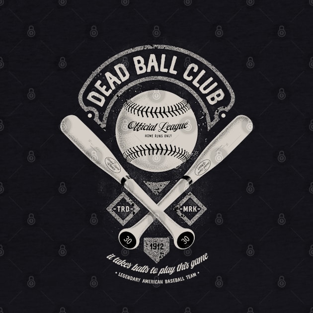 Dead Ball Club - legendary baseball team by szymonkalle